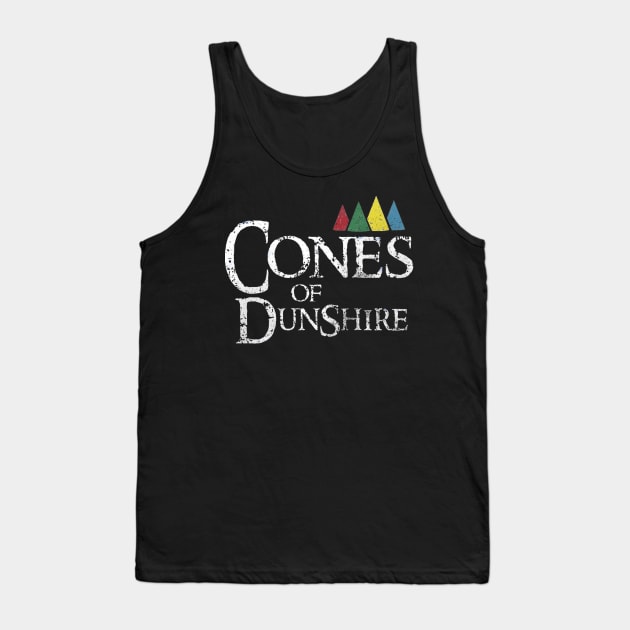 Cones of Dunshire Parks and Rec Game Tank Top by truefriend